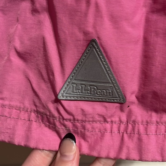 Pink L.L. Bean raincoat - Picture 6 of 6